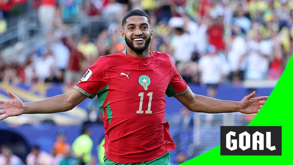 صیباری مراکش را مقابل برزیل به پیروزی رساند