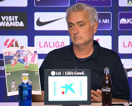 Real Madrid's defeat in the Madrid derby with Mourinho's controversy