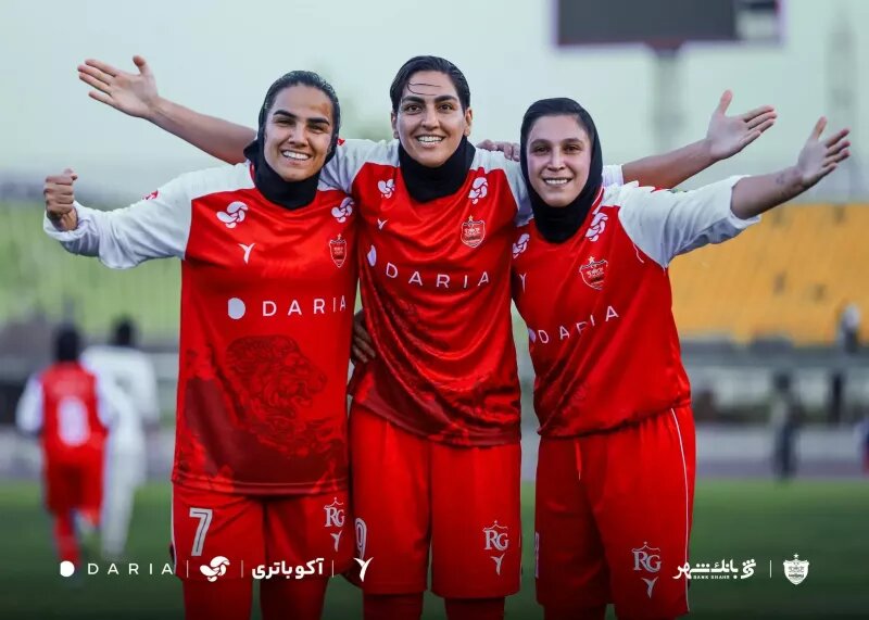 Persepolis victory and Esteghlal defeat in the second week of the Women's Premier Football League
