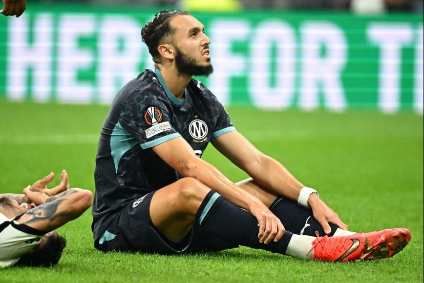 Amine Gouiri's injury in the Algeria national team match