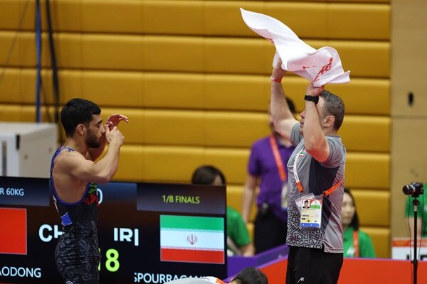 Abbaspour Advances to Greco-Roman Wrestling Quarterfinals at the Asian Games