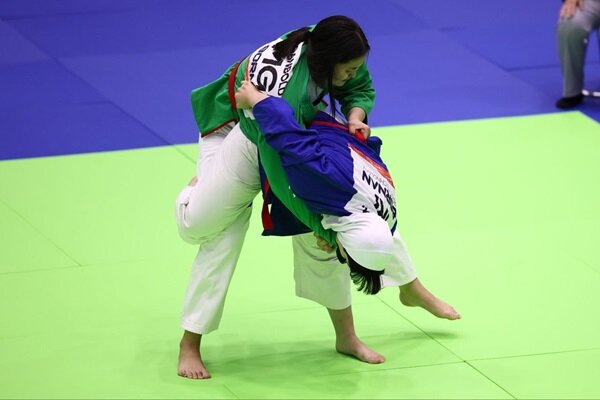 Maryam Peymani eliminated from Kurash competition after losing her first bout