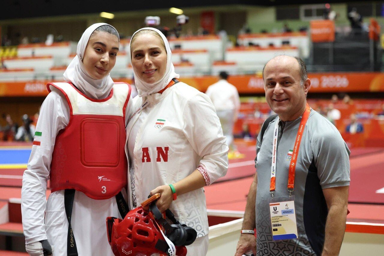 Iranian women’s taekwondo representative advances to Asian Games final