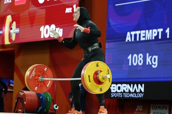 Mahsa Beheshti wins Asian Games weightlifting bronze