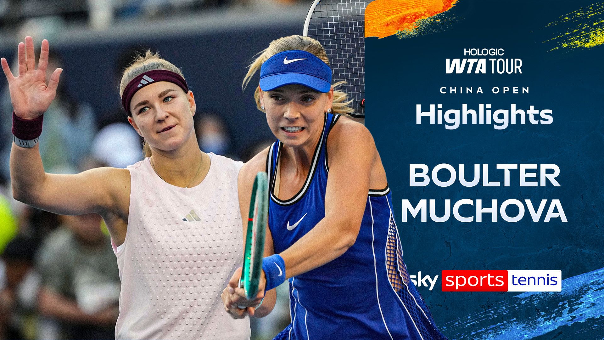 Muchova Defeats Boulter at the China Open