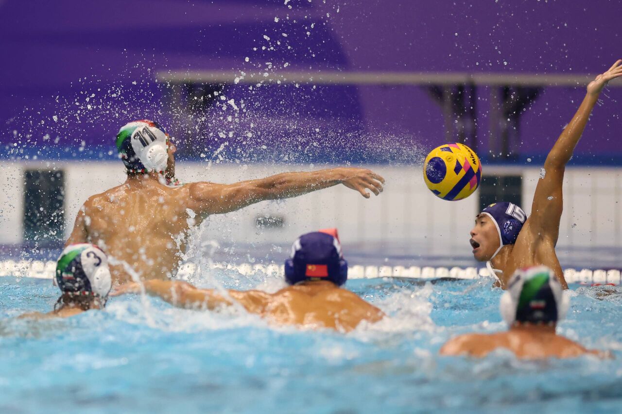 Iran Suffer Water Polo Defeat to China in Second Asian Games Match