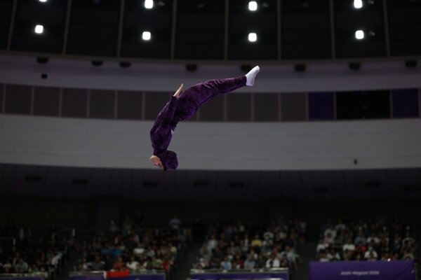 Tavasoli finishes fifth in trampoline final at Asian Games