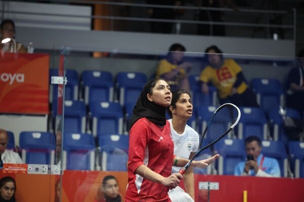 Iran Women’s Squash Team’s Campaign Ends in Defeat to India