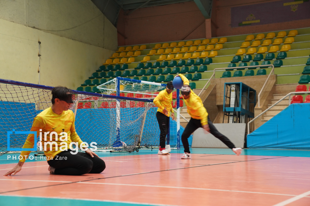 Iran Men’s Goalball Team Begins Training Camp in Ardabil for Nagoya Asian Para Games