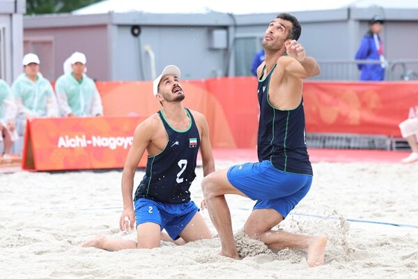 Iran beach volleyball advances to quarterfinals after beating Japan