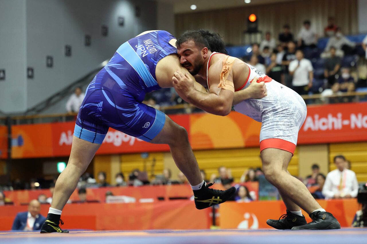 Bali Wins Bronze in the 97kg Greco-Roman Wrestling at the Asian Games
