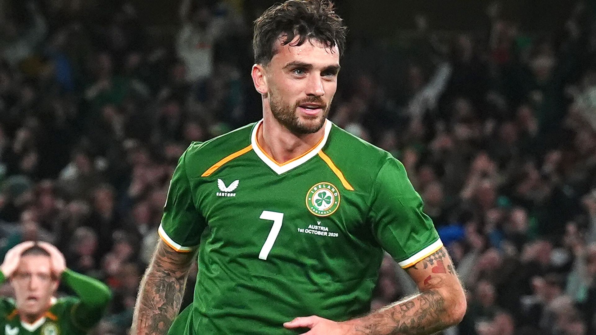Parrott’s brace not enough as Austria draw with Ireland