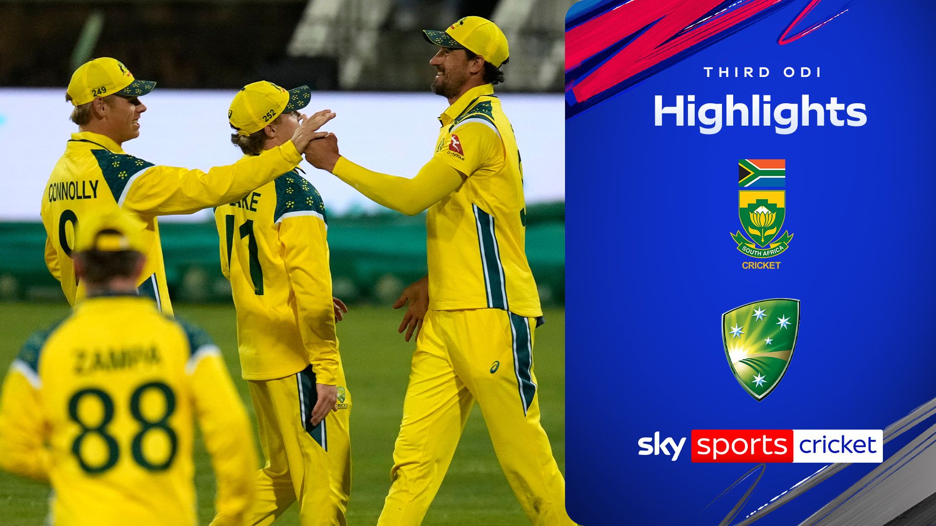 Australia Beat South Africa in Third One-Day Cricket Match