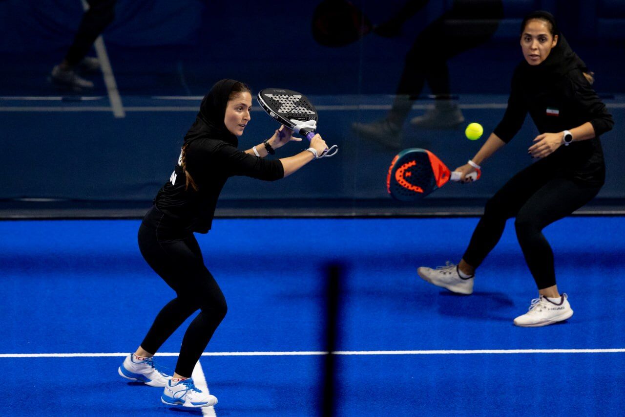 Iranian Women’s Padel Doubles Team Eliminated After Loss to Indonesia