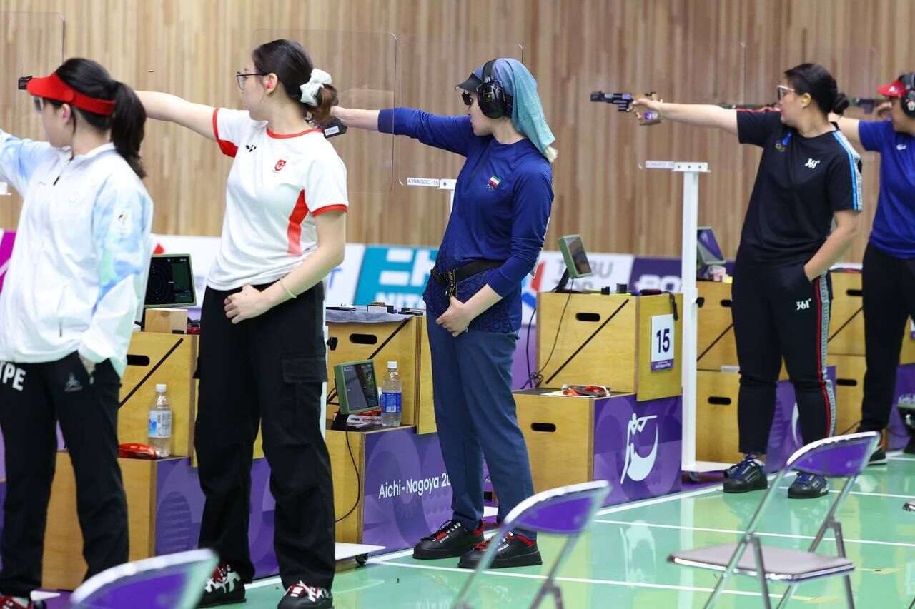 Rostamian finishes seventh in 25m pistol final at Asian Games