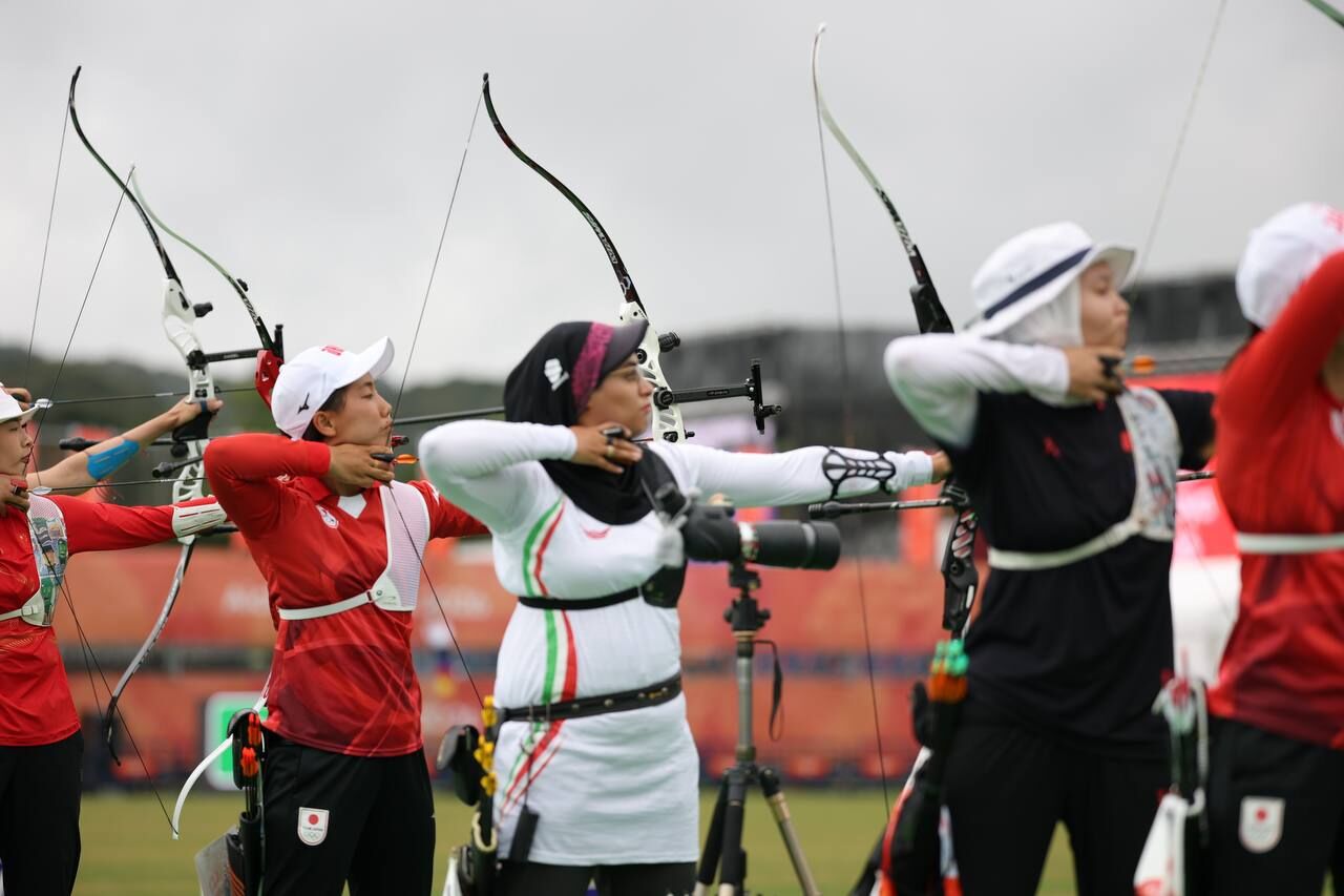 Iran’s Men’s Recurve Team Among the Top Four at the Asian Games