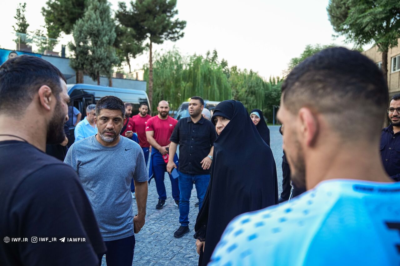 Iran’s Freestyle Wrestling Team Sent Off Ahead of Nagoya Asian Games